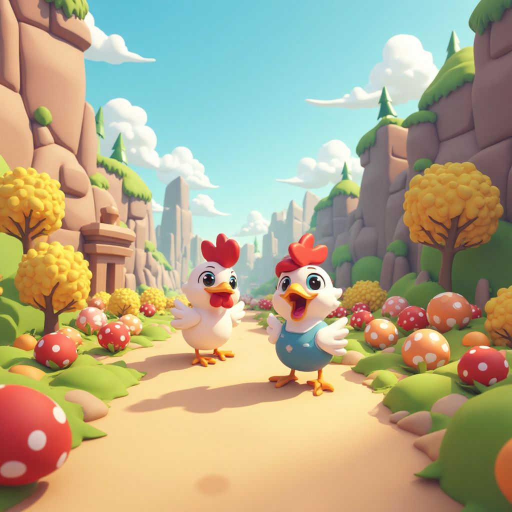 Grafica di Chicken Road